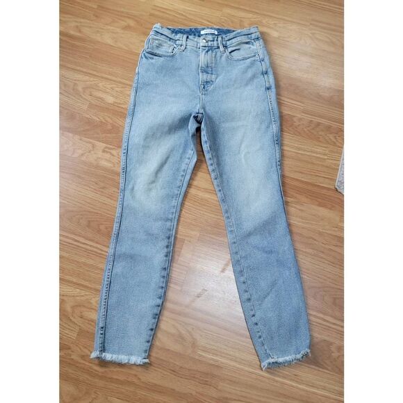 Good American Curve Crop Skinny Jeans 27 - Picture 2 of 9